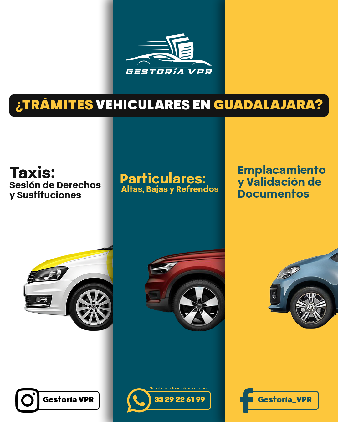 Gestoría VPR — pieza adicional